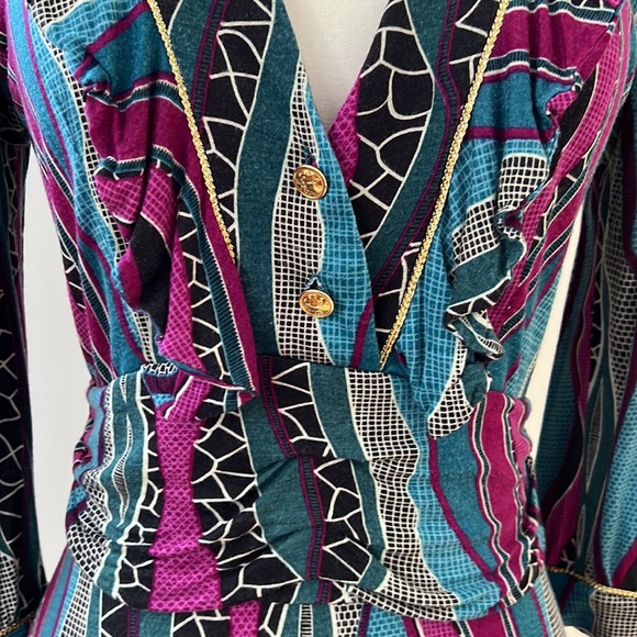 T~Bags Los Angeles long sleeve top. XS - Picture 5 of 12